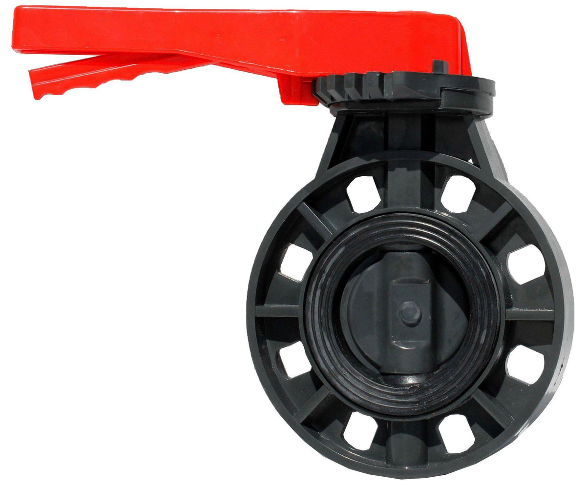 6 inch store pvc butterfly valve