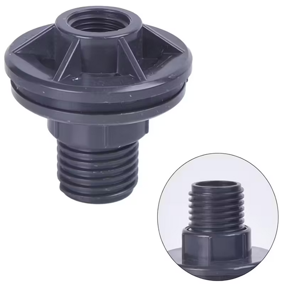 PVC Double Threaded Tank Adapter 25MM