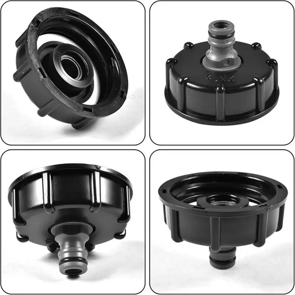 IBC S60x6 1/2 Nipple Valve Connectors