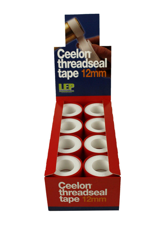 Ceelon Threadseal Tape 12 mm x 24 Rolls